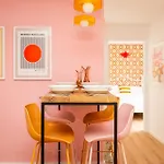 Colorful 3-bedroom Апартаменты